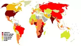 پراکندگی بیماری ایدز