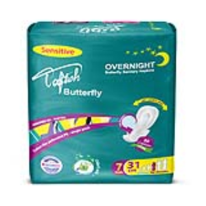 نوار بهداشتی بالدارمدل پروانه ویژه شب تافته