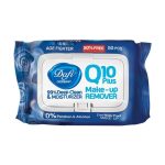 دستمال مرطوب و آرایش پاک کن میوه ای 50 عددی دافی