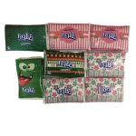 دستمال جیبی 10 عددی فلورا