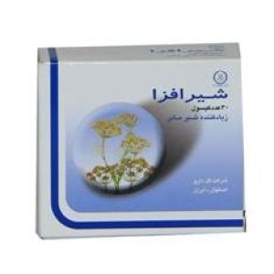 کپسول شیرافزا گل دارو