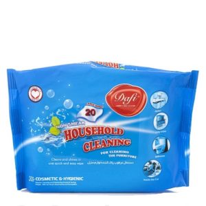 دستمال مرطوب پاک کننده لوازم منزل دافی