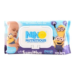 دستمال مرطوب کودک حاوی کالاندولا طرح مینیون نینو