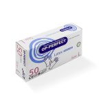 دستکش لاتکس بدون پودر سایز بزرگ 50 عددی اوپی پرفکت - تصویر 2