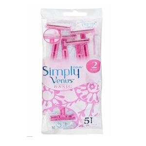 تیغ ونوس 5 عددی صورتی اصل ژیلت