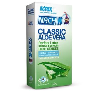 کاندوم کلاسیک آلوئه ورا 12 عددی کدکس