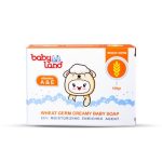 صابون کرمی بچه حاوی عصاره جوانه گندم بی بی لند