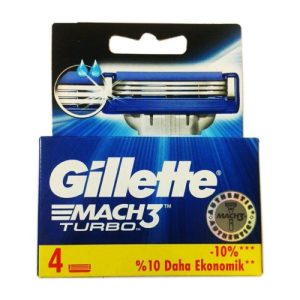 تیغ یدک مچ تری توربو 4 عددی ژیلت