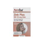 کپسول زینک پلاس آپوویتال 10 میلی گرمی آپوویتال - تصویر 2