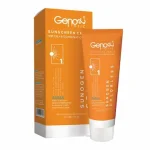 کرم ضد آفتاب پوست چرب و مختلط اس پی اف 50 بی رنگ ژنوبایوتیک - تصویر 2