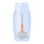 کرم ضد آفتاب پوست خشک بی رنگ فیوژن واتر ژیناژن