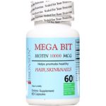 کپسول مگابیت بیوتین 10000 برونسون - تصویر 2