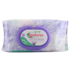 دستمال مرطوب پاک کننده آرایش ضد چروک کالاندولا پنبه ریز