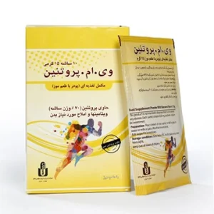 ساشه وی ام پروتئین موزی ایران دارو