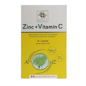 کپسول زینک پلاس ویتامین سی آرمان زیست فارمد