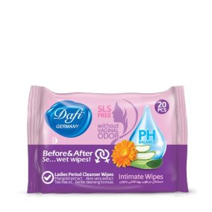 دستمال مرطوب بهداشتی بانوان دافی