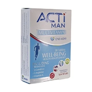 قرص اکتی من Acti Man بهترین مولتی ویتامین مردان در ایران