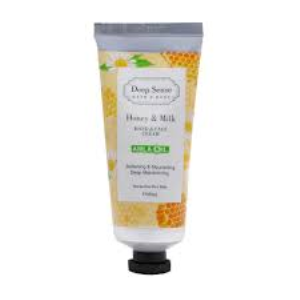 کرم مرطوب کننده دست و صورت شیر و عسل دیپ سنس
