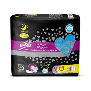 نوار بهداشتی خیلی نازک پوستهای حساس تافته