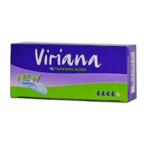 تامپون بهداشتی چهار قطره سوپر پلاس ویریانا