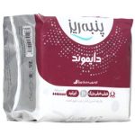 نوار بهداشتی بالدار و مشبک دایموند بزرگ پنبه ریز