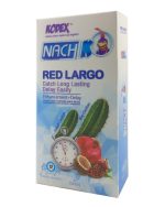 کاندوم تاخیری خاردار کاکتوس قرمز لارگو 12 عددی کدکس