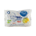 دستمال مرطوب پاک کننده آرایش 3 در 1 دافی