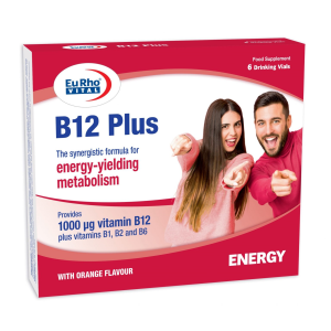 ویال خوراکی B12 پلاس یوروویتال