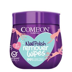 دستمال مرطوب پاک کننده لاک کلینیکال کامان