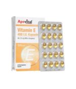 کپسول نرم  ویتامین ای 400 واحدی آپوویتال - تصویر 2