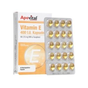 کپسول نرم  ویتامین ای 400 واحدی آپوویتال