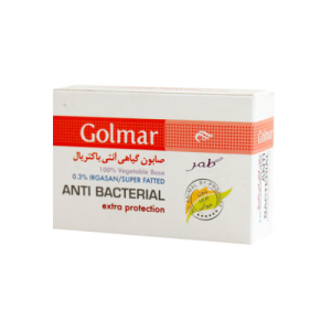 پن و صابون گیاهی آنتی باکتریال تری کلوزان 0.3 درصد گلمر