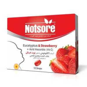 آبنبات سرد مکیدنی اکالیپتوس توت فرنگی ناتسور