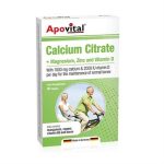 قرص کلسیم سیترات منیزیم زینک د آپوویتال