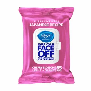دستمال آرایش پاک کن گیلاس ژاپنی دافی