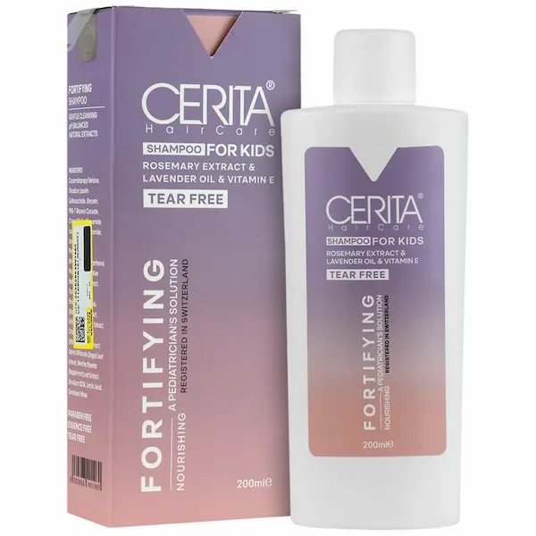شامپو بچه بدون سولفات و تقویت کننده 200 میلی لیتر سریتا