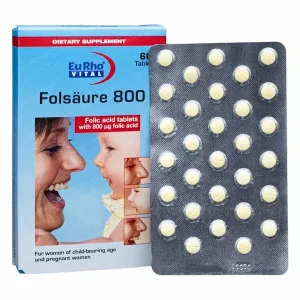 قرص فولیک اسید 800 یوروویتال