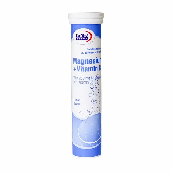 قرص جوشان منیزیم و ویتامین ب6 یوروویتال