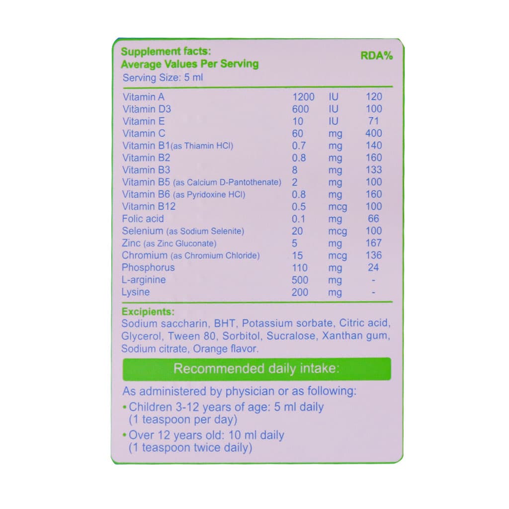 شربت لیکو آپ ال آرژنین