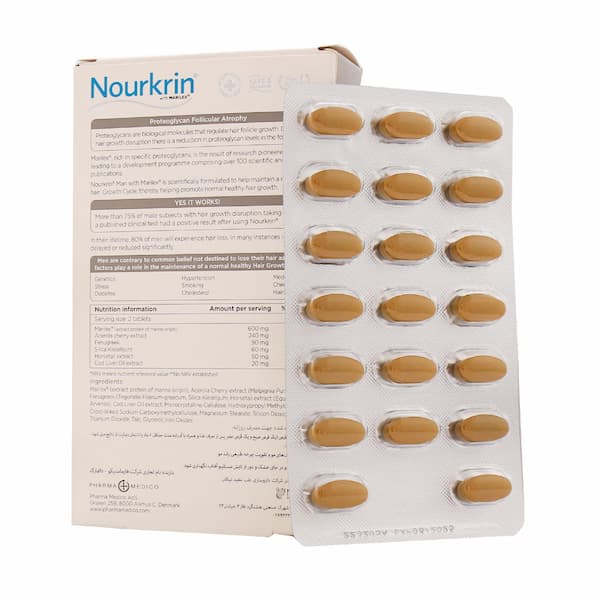 قرص ضد ریزش مو آقایان نورکرین