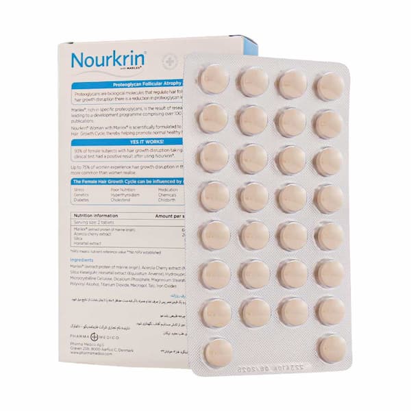 قرص نورکرین پرپشت کننده مو زنان