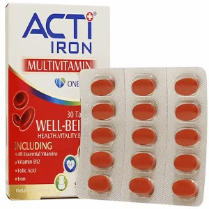 قرص اکتی ایرون عکس قرص آهن ایرانی Acti Iron