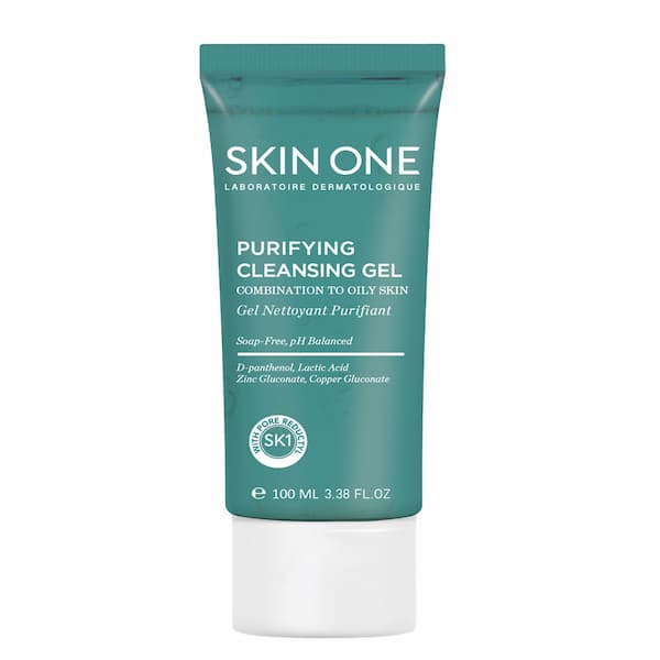 ژل شستشوی صورت پوست چرب اسکین وان