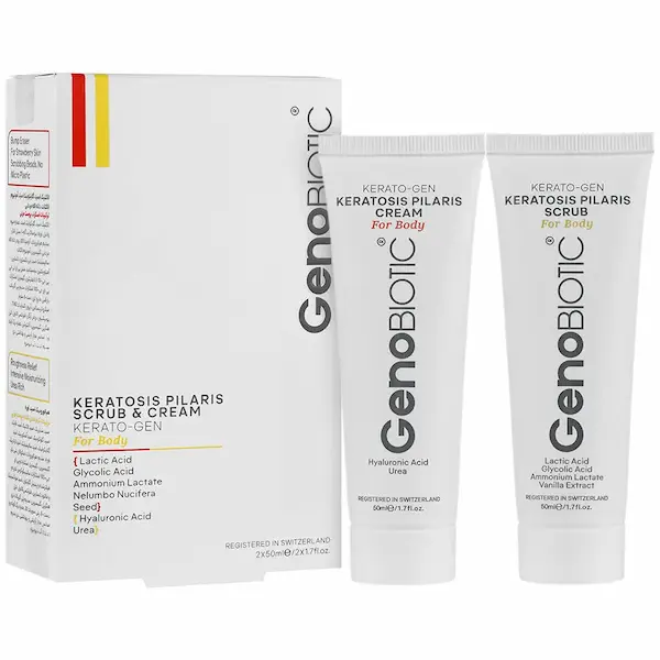 اسکراب کرم پوست مرغی ژنوبایوتیک