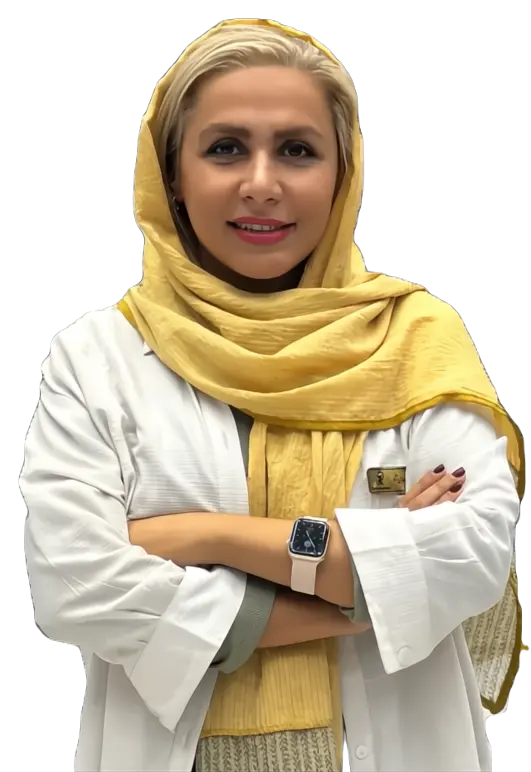 عکس خانم دکتر ساناز حاجی نژاد