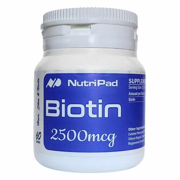 قرص بیوتین 2500 نوتری پاد