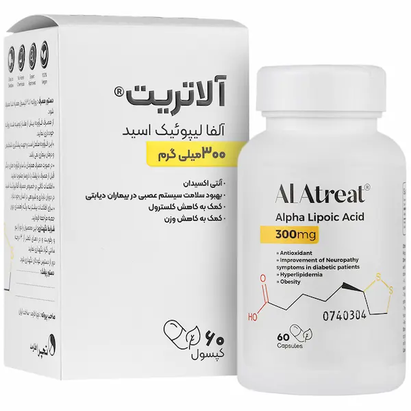 کپسول آلفا لیپوئیک اسید الاتریت Alatreat