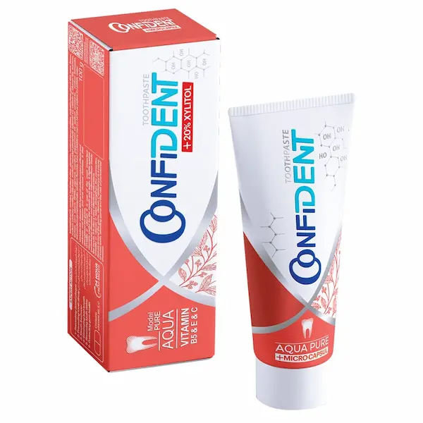 خمیر دندان کانفیدنت آکواپیور