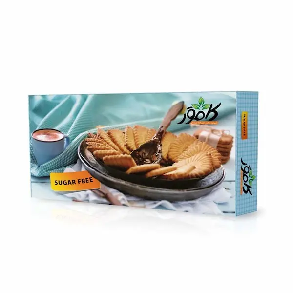 بیسکویت رژیمی بدون قند بیسکویت رژیمی بدون قند وانیلی Vanilla Sugar-free Diet Biscuits