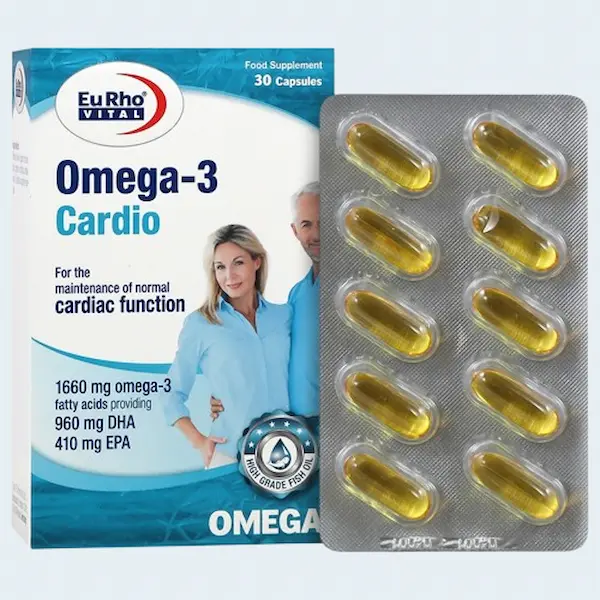 امگا 3 کاردیو یوروویتال